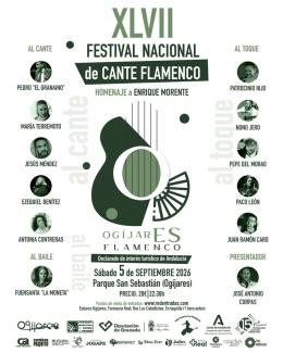 🎶 El flamenco vuelve a escribir una página importante en Ogíjares.  
  
El próximo 5 de septiembre, nuestro municipio celebra la XLVII edición del...