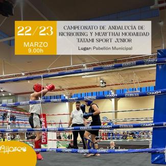 🥊 Este fin de semana vuelve el Campeonato de Andalucía de Kickboxing y Muay Thai 🥊  
  
Modalidad. Tatami Sport Junior. 💪🥇  
  
📍 Pabellón Mun...