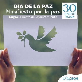 🕊️ Jueves 30 de enero: Día de la Paz en Ogíjares 🌍  
  
🚨 ¡¡MAÑANA!! 🚨  
  
📜 Conmemoramos el Día de la Paz con un Manifiesto por la Paz, que s...