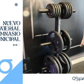 💪 El gimnasio municipal sigue creciendo 💪  
  
 Incorporamos nuevos materiales para ofrecerte instalaciones de mayor calidad y adaptarnos a las n...