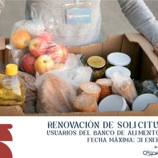 📢 Renovación de solicitudes para el Banco de Alimentos 📢   
  
🗓️ ¡MAÑANA ÚLTIMO DÍA!  
  
Los usuarios del Banco de Alimentos deben renovar su s...