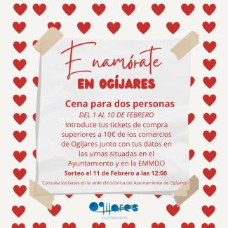 ❤️ En febrero, ¡enamórate de Ogíjares! ❤  
  
🚨 ¡¡ÚLTIMOS DÍAS PARA PARTICIPAR!! 🚨  
  
Si compras en Ogíjares, ganamos todos. Este mes, particip...