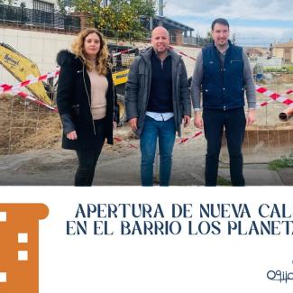 🚧 Nueva calle en el barrio de Los Planetas 🏗️🚶‍♂  
  
Damos respuesta a una demanda vecinal histórica con la apertura de una nueva calle que cone...