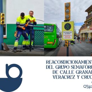 🚦 Seguimos mejorando la seguridad vial en Ogíjares 🚶‍♂️🚗  
  
Desde la Concejalía de Tráfico, hemos llevado a cabo el reacondicionamiento del gr...
