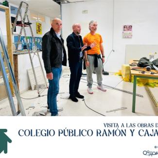 🏫 Mejoras en el Colegio Ramón y Cajal  
  
🤝 Desde la concejalía de mantenimiento se están llevando a cabo obras en el colegio Ramón y Cajal.  
 ...