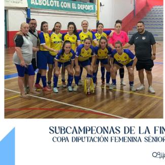 🥈 Subcampeonas de la Final de la Copa Diputación Femenina Sénior de Fútbol Sala  
  
El equipo femenino senior de fútbol sala ha cerrado la tempor...