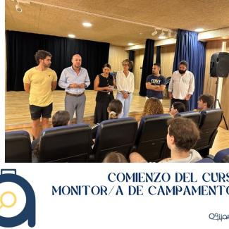 ⛺ Inicio del curso de monitor/a de campamentos  
  
☀️ Damos la bienvenida al grupo de jóvenes que ha comenzado su formación como monitores, graci...