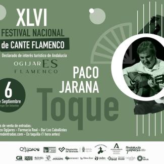 El sevillano Paco Jarana, nacido en Dos Hermanas, es uno de los nombres imprescindibles de la guitarra flamenca actual. Con estudios en el Conserva...