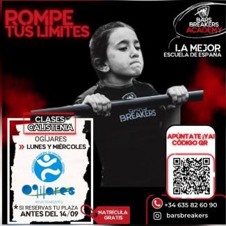 💪 Bars Breakers, el mejor club de calistenia de España, llega de nuevo con sus clases en Ogíjares  🎉  
Este año nos vemos lunes y miércoles 🗓️ ¡p...