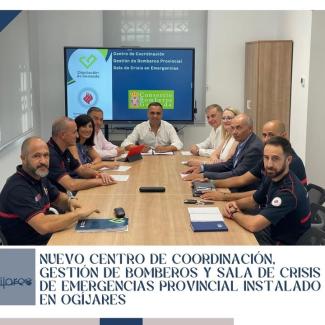 🚨👨‍🚒 Ogíjares, epicentro de la seguridad en Granada  
  
Esta mañana, concejales del Ayuntamiento de Ogíjares han acompañado al presidente de Di...