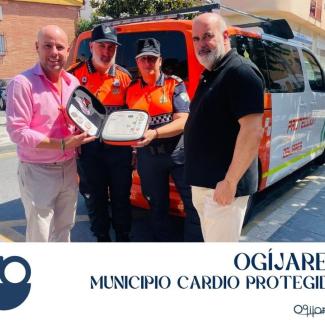 ❤️💚 Ogíjares sigue cuidando de la salud de sus vecinos y vecinas. Desde 2020 somos “Municipio Cardio Protegido”, con desfibriladores en todas las ...