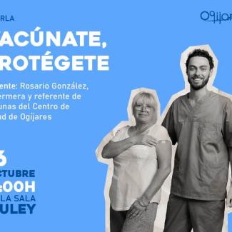 💉 Vacúnate, Protégete  
  
El próximo 16 de octubre a las 11:00h te esperamos en la Sala Muley para una charla informativa sobre la importancia de...