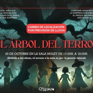 👻 ¡Atención familias! 🎃  
Por posibles chubascos y ante la incertidumbre meteorológica, los actos infantiles de Halloween previstos para hoy camb...