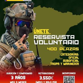 💂‍♀️ ¡Forma parte de las Fuerzas Armadas como Reservista Voluntario! 💂‍♂️  
  
¿Quieres colaborar con nuestro país sin dejar tu vida civil? Ya es...