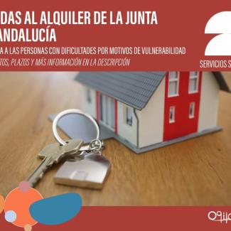 🏠 Ayudas al Alquiler de la Junta de Andalucía  
  
Ya está abierto el plazo para solicitar las ayudas al pago del alquiler de la vivienda habitual...