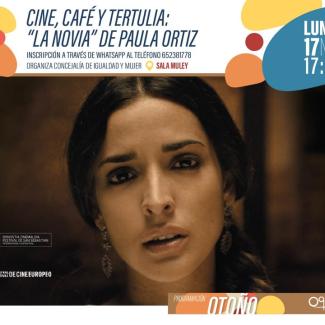 🎬 Lunes de Cine en Ogíjares ☕🎥  
  
Disfruta de una tarde de cine, café y tertulia con la proyección de “La novia” de Paula Ortiz.  
  
🗓 Lunes ...