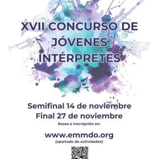 🎶 ¡Ya está abierto el plazo de inscripción para el XVII Concurso de Jóvenes Intérpretes de la EMMDO! 🎻🎹🎤  
  
Si la música es tu pasión, este e...