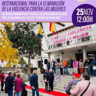 💜 ACTO INSTITUCIONAL CON MOTIVO DEL DÍA INTERNACIONAL PARA LA ELIMINACIÓN DE LA VIOLENCIA CONTRA LAS MUJERES  
  
Un acto de compromiso y sensibil...