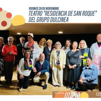 El pasado viernes, el Grupo de Teatro Dulcinea volvió a conquistarnos con “La residencia de San Roque” 🎭✨  
Una tarde llena de risas, buen humor ...