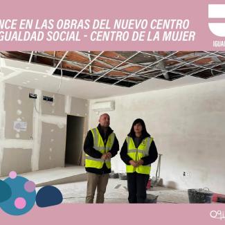 🏗️👩‍⚖️ Avanzan las obras del nuevo Centro de Igualdad Social de Ogíjares – Centro de la Mujer  
  
El Alcalde y la concejala de Igualdad han visit...