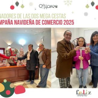 ✨ ¡Ya tenemos ganadores! ✨  
La campaña navideña 2025 de la Concejalía de Comercio de Ogíjares ha sido todo un éxito. Ya se han sorteado las dos ...