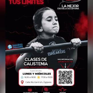 💪 Bars Breakers, el mejor club de calistenia de España, llega de nuevo con sus clases en Ogíjares  🎉  
  
Este año nos vemos lunes y miércoles 🗓️...