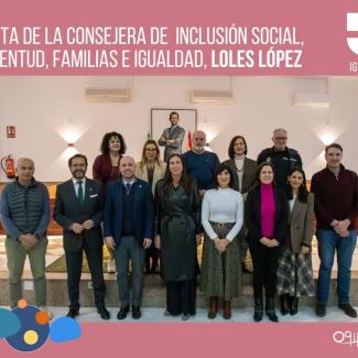 🤝💜 Ogíjares avanza hacia la igualdad  
  
La consejera de Inclusión Social, Juventud, Familias e Igualdad de la Junta de Andalucía, Loles López, ...