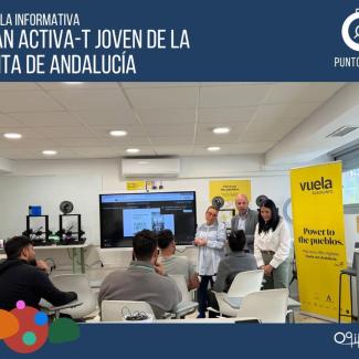 🤝 Esta semana hemos visitado la charla que el SAE ha impartido en el Punto Vuela, dirigida a las personas contratadas dentro del Plan Actívate de ...