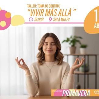 🧘‍♀️ Aprende a gestionar el estrés y la ansiedad  
  
Un taller para comprender qué es la ansiedad y cómo nos afecta. Aprende técnicas de relajaci...