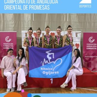 🏆 Grandes resultados para el CD Rítmica Ogíjares en el Campeonato de Andalucía Oriental de Promesas  
  
Este fin de semana han estado en Vícar (A...