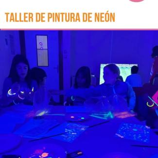 🎨✨ Taller creativo con pinturas de neón ✨🎨  
  
Hemos disfrutado de una tarde llena de creatividad y color en este taller de pinturas de neón, ...