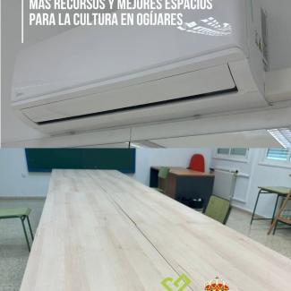 🎭 Ogíjares mejora y moderniza sus espacios culturales  
  
Seguimos incorporando nuevos recursos a nuestras instalaciones culturales para ofrecer ...