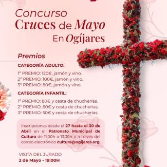 🌸 Tradicional Concurso de Cruces de Ogíjares 🌸  
  
Celebramos una nueva edición de este tradicional concurso, donde nuestras calles y rincones s...