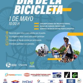 🚴‍♀️ Día de la Bicicleta Solidaria en Ogíjares  
  
📅 Viernes 1 de mayo  
🕚 11:00 h  
📍 Parque San Sebastián – Recinto Ferial  
  
Vuelve una d...