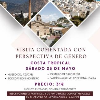 Visita comentada con perspectiva de género – Costa Tropical ♀️🌊  
  
Te invitamos a participar en una experiencia cultural única para descubrir la...