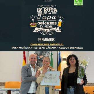 🍻🏆 ¡Ya conocemos a los premiados de esta edición de la Ruta de la Tapa de Ogíjares!  
  
👏 Enhorabuena a todos los establecimientos participante...