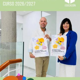 🎒📚 Ayudas para material escolar – Curso 2026/2027  
  
La concejalía de Educación del Ayuntamiento de Ogíjares pone en marcha las ayudas para mat...