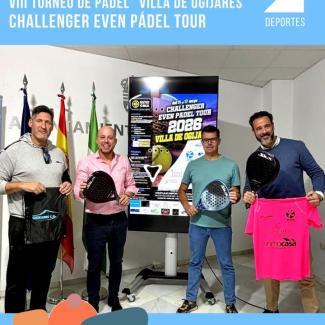 🎾 ¡Llega a Ogíjares el VIII Torneo de Pádel “Villa de Ogíjares” – Challenger Even Pádel Tour 2026!  
  
Una semana llena de competición, deporte y...