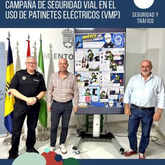 🛴 “MUÉVETE CON CABEZA”  
  
Ante el aumento del uso de vehículos de movilidad personal (VMP), más conocidos como patinetes eléctricos, por parte d...