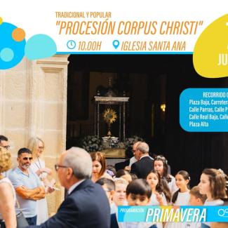 ⛪Tradición y devoción recorren nuestras calles  
  
Ogíjares celebra la tradicional y popular Procesión del Corpus Christi, una cita muy especial ...