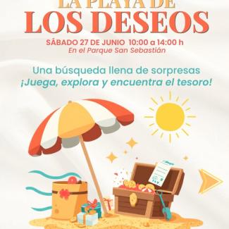 🏖️ Comprar en Ogíjares tiene premio  
  
Llega “La Playa de los Deseos”, una divertida actividad donde una zona del Parque San Sebastián se transfo...