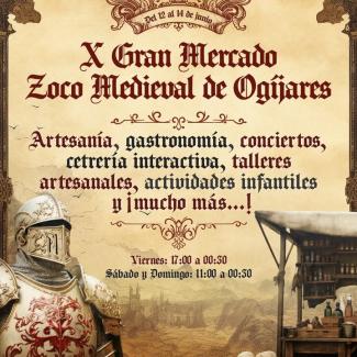 🏰 VUELVE EL GRAN MERCADO ZOCO MEDIEVAL DE OGÍJARES 🏰  
  
Del 12 al 14 de junio, las calles de Ogíjares volverán a viajar en el tiempo con la cel...