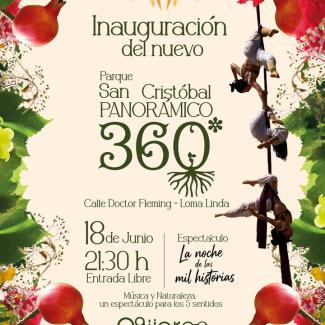 ¡¡HOY!!  
  
¡Ogíjares inaugura el nuevo Parque de San Cristóbal!  
  
Un pulmón verde de más de 22.000 m² para pasear, relajarse y disfrutar de la...
