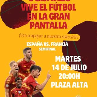 🇪🇸⚽ ¡España está en semifinales… y lo volveremos a vivir juntos! ⚽🇪🇸  
  
La emoción del Mundial continúa y en Ogíjares volveremos a reunirnos pa...