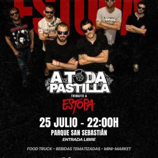 Hoy, 25 de julio tienes una cita con las canciones de Estopa de la mano del grupo "A Toda Pastilla". 🎸🎤  
  
A partir de las 22:00 horas, el Parq...