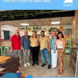 ☕️ Inauguramos el nuevo bar cafetería del Polideportivo de Loma Linda.  
  
El Patronato Municipal de Deportes ha renovado este espacio, que se en...