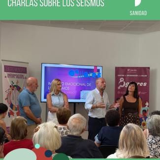 🧠 Gran acogida de las charlas sobre el impacto emocional de los seísmos, celebradas ayer en el Centro CISO e impartidas por la psicóloga del Ayunt...