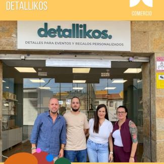 🎁 Damos la bienvenida a Detallikos, una nueva tienda de regalos personalizados que abre sus puertas en Ogíjares de la mano de Juanma y Miriam.  
 ...