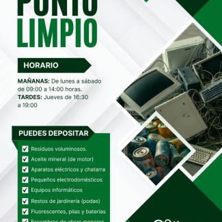 ♻️ El Punto Limpio de Ogíjares está a vuestra disposición para depositar residuos que no deben dejarse en los contenedores de la calle.  
  
Puedes...