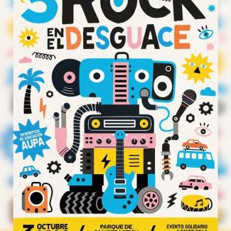 🎸 Este sábado, Rock en el Desguace llega por primera vez a Ogíjares.  
  
El Parque de San Sebastián acogerá una jornada solidaria a beneficio de ...